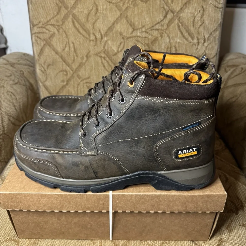 Ariat Edge LTE Chukka Waterproof Composite Toe Work Boot -Men's Size 13EE‎ Nice!